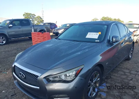 2017 Infiniti Q50 3.0T Signature Edition z USA, uszkodzony, nr VIN JN1EV7AP6HM740283